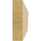 Ekena Millwork 2in. W x 8in. H x 28in. L Monterey Woodgrain TimberThane Rafter Tail, Primed Tan RFTUR02X08X28MONRCPR - alternate 5